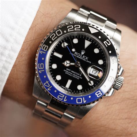 corona aperta rolex gmt master 2 batman|Rolex GMT.